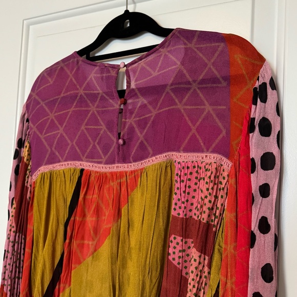 Anthropologie Bl^nk London Miranda Peasant Blouse, XL - Picture 12 of 16